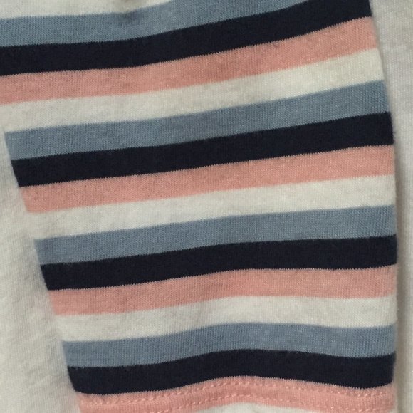 Boden long sleeve t-shirt with striped cuffs  Size M - Picture 4 of 7